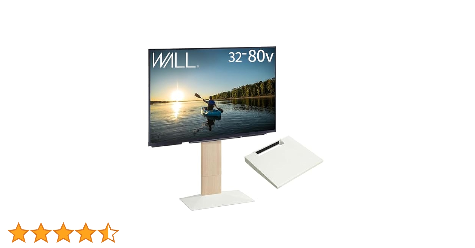 EQUALS イコールズ WALL 壁よせTVスタンドV3 ロータイプ ホワイト テレビスタンドはWALL～ V3 | EQUALS（イコールズ）